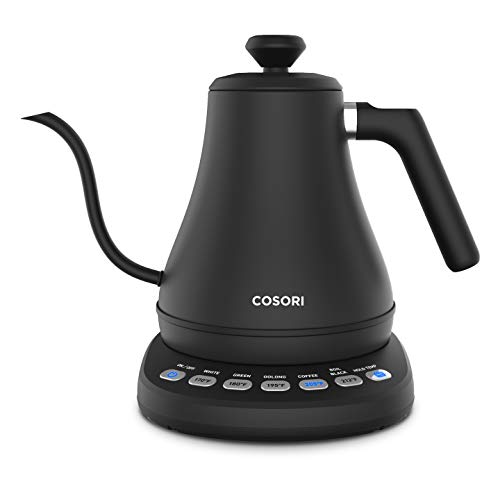Electric Gooseneck Presets Pour Over Kettle & Coffee Kettle