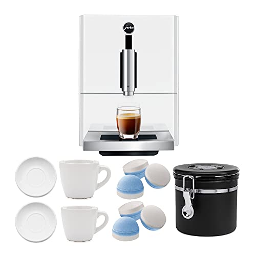 Automatic Coffee Machine Cleaning Tablets & Coffee Canister Bundle