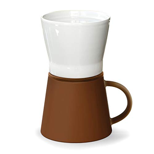 The Asobu Café Pour Over 16 Ounce Ceramic Coffee Mug