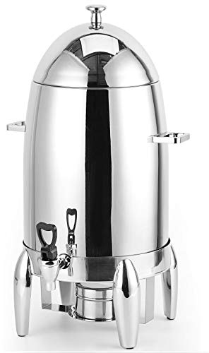 Dispenser durable and long-lasting Chafer Urn with Chrome Accents