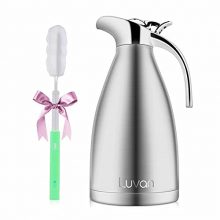 Luvan 2.0L 68oz Food-grade 304 Stainless Steel Thermal Carafe