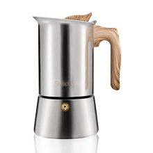 Stainless Steel Stovetop Espresso Coffee Maker 6cup