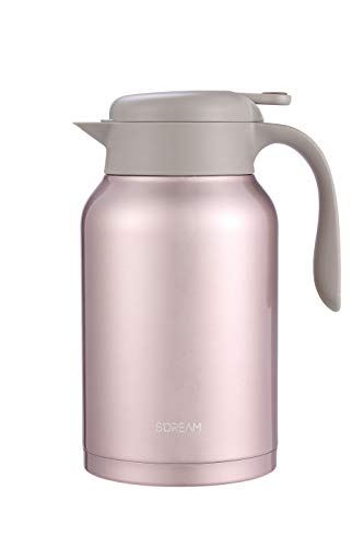 SDREAM 68 Oz Coffee Carafe Thermal Stainless Steel
