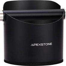 Coffee knock Box Black Stainless Steel