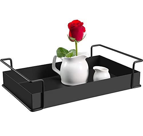 YURONG 1-Tier Decorative Coffee Table Tray