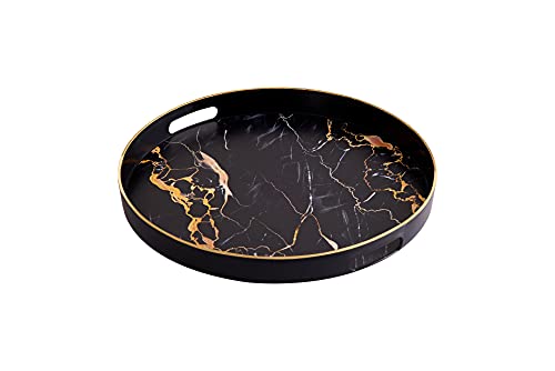 Marble Design Serving Tray Coffee Table