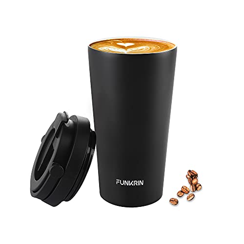 Funkrin Insulated Coffee Mug with Ceramic Coating
