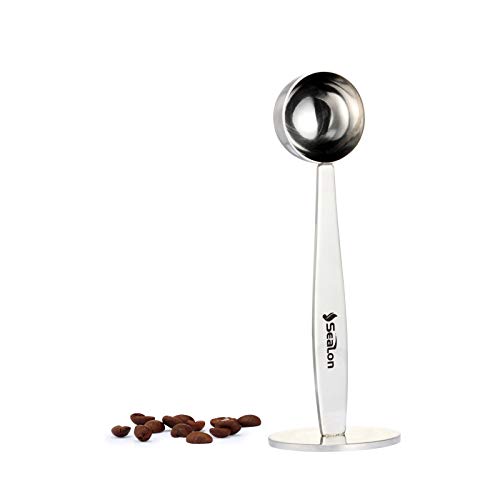 Coffee Spoon and Powder Hammer Measuring Tamping Scoop