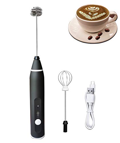 Bulletproof Coffee, Latte, Cappuccino Rechargeable Milk Frother