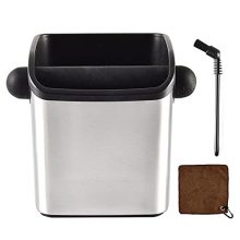 CAFEMASY Durable Stainless Steel Coffee Grind Knock Box