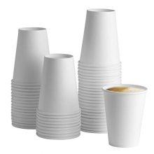 White Paper Hot Coffee Cups