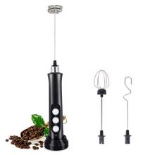 Milk Frother Handheld Foam Maker Electric Frothing Wand for Latte, Cappuccino