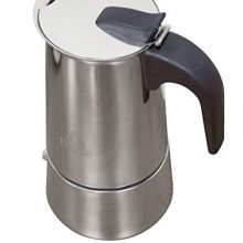 USA Stainless Steel Stovetop Espresso Coffeemaker 4-Cup