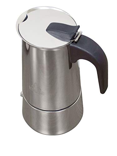 USA Stainless Steel Stovetop Espresso Coffeemaker 4-Cup