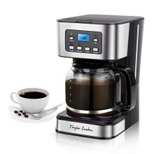 4-12 Programmable Coffee Maker with Glass Carafe