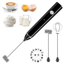 Rechargeable Milk Frother Handheld Electric Foam Maker
