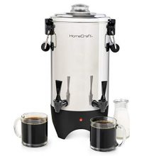 Quick-Brewing Automatic 45-Cup Double-Faucet Urn, Coffee