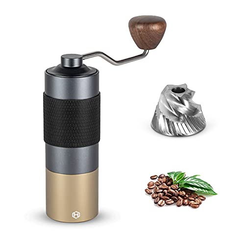 Hand Coffee Grinder with Adjustable Conical Burr Mill
