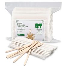 500 x Wooden coffee stirrer natural birch