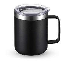 CIVAGO 12oz Stainless Steel Coffee Mug Cup with Lid and Deal with