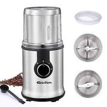 GARDOM Electric Coffee Bean Grinder