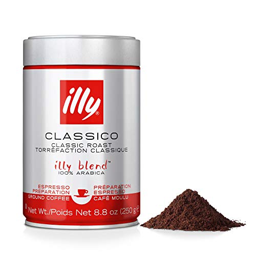 illy Classico Ground Espresso, Medium Roast