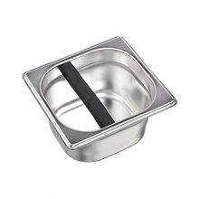 Recessed Counter Top Knock Box with Bottom