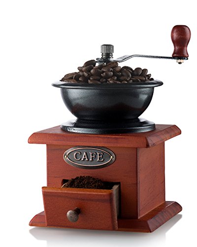 Gourmia Manual Coffee Grinder Artisanal Hand Crank