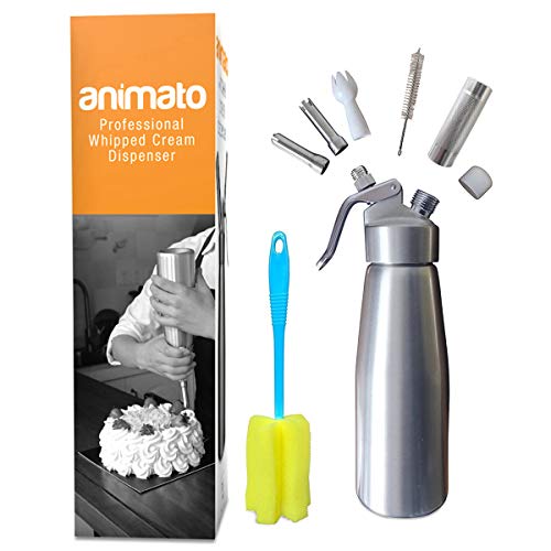 Animato Whipped Cream Chargers Dispenser
