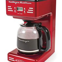 Nostalgia New & Improved 12-Cup Programmable Coffee Maker