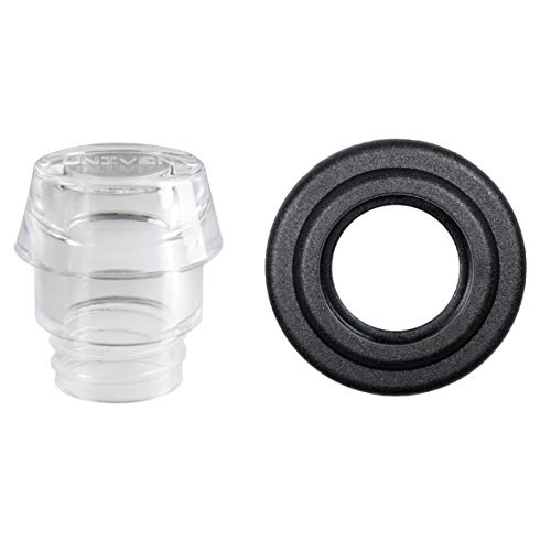 Univen Plastic Knob Top and Washer Ring