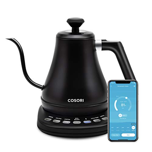 COSORI Electric Gooseneck Smart Bluetooth Temperature Control