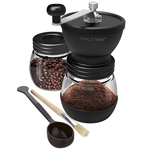 Coffee Grinder with Ceramic Burrs Hand Coffee Mill