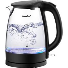 Glass Electric Tea Kettle & Hot Water Boiler