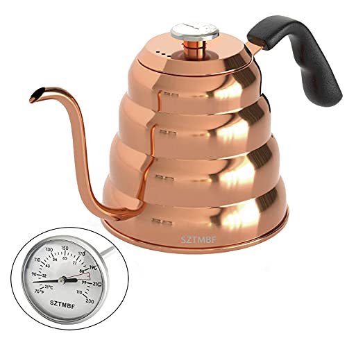 Gooseneck Kettle with Thermometer