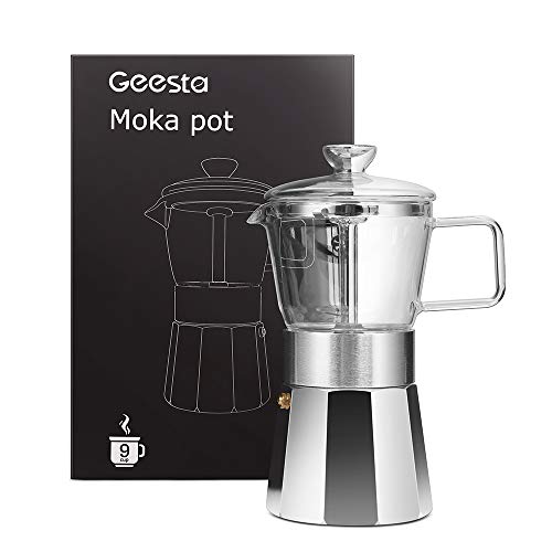 Stovetop Espresso Moka Pot Coffee Maker