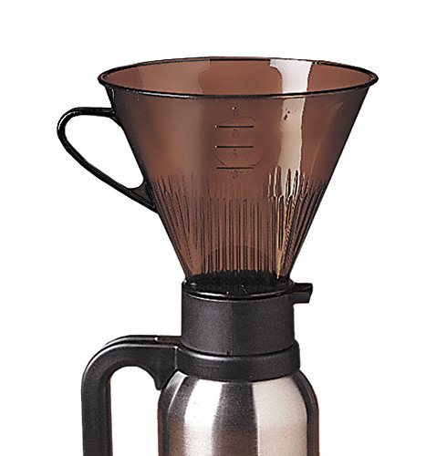 RSVP Manual Drip Coffee Filter Cone for Carafes or Thermos