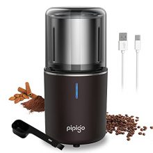 Rechargeable USB-C Coffee Grinder with Removable Stainless Steel Bowl