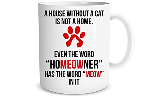 A House Without a Cat Is Not a Home Coffee Mug