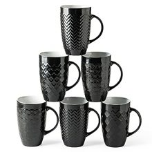 AmorArc Porcelain Coffee Mugs Set of 6