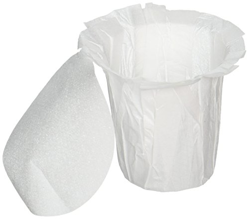 EZ-Carafe Disposable K-Carafe Paper Filters with Patented Top Lid
