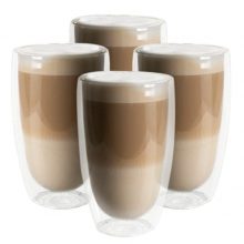 AMEDY'S Set Of 4 Insulated Double Wall Glasses