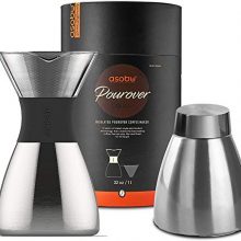 Double-Wall Vacuum Pour Over Coffee Maker