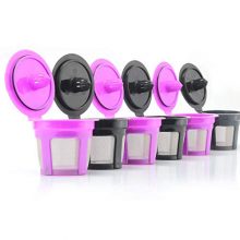i Cafilas 6 Reusable K Coffee Capsules Compatible for Keurig