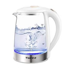 Topwit Electric Kettle Glass Hot Water Kettle