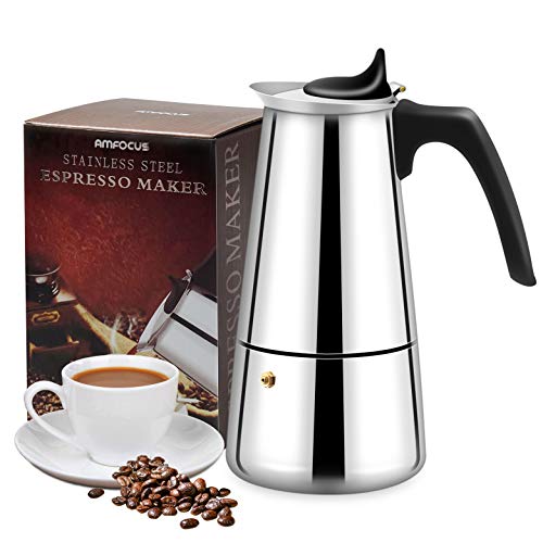 Stovetop Espresso Moka Pot Italian Coffee Maker