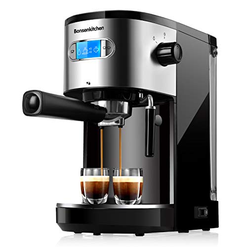 Espresso Machine 20 Bar Coffee Machine with Milk Frother Wand