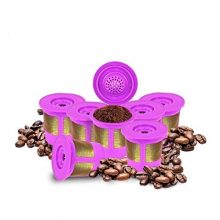 Coffee Filters 7-Pack Gold Plated Mesh Refillable
