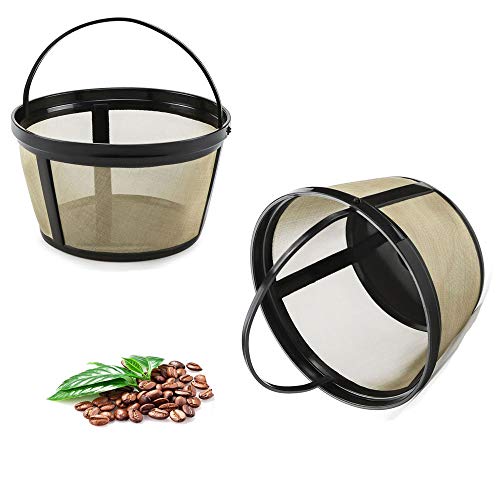 Reusable mesh coffee filter basket