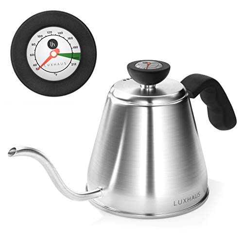 Gooseneck Kettle With Thermometer Coffee and Tea Maker